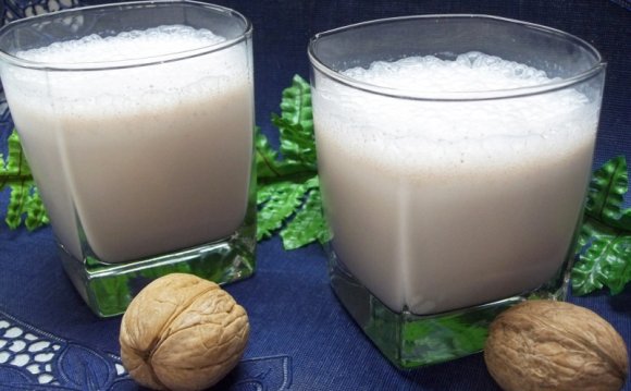 Молочный коктейль с коньяком и