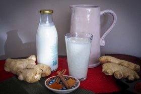 Кефир для похудения: особый коктейль из кефира, корицы, имбиря и перца. Кефир для похудения: особый коктейль из кефира, корицы, имбиря и перца.