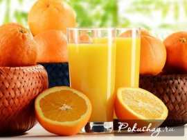 Рецепт апельсинового фреша