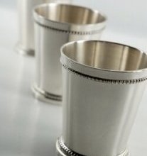 Традиционные серебрянные julep cup